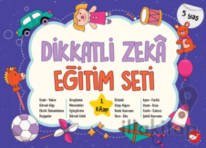 Dikkatli Zeka Eğitim Seti 1. Kitap - 5 Yaş