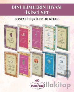 Dini İlimlerin İhyası İkinci Set Sosyal İlişkiler (10 kitap)