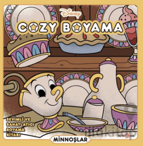 Disney Cozy Boyama, Sevimli ve Rahatlatıcı Boyama Kitabı - Minnoşlar