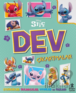 Disney Stiç - Dev Çıkartmalar Etkinlik Kitabı