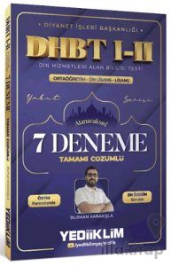 Diyanet İşleri Başkanlığı DHBT I-II Ortaöğretim - Önlisans - Lisans Tamamı Çözümlü 7 Deneme
