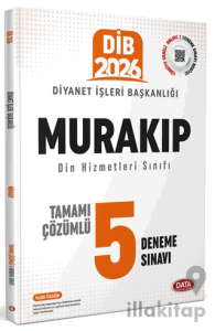 Diyanet İşleri Başkanlığı Murakıp Tamamı Çözümlü 5 Deneme Sınavı