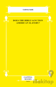 Does the Bible Sanction American Slavery?