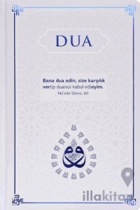 Dua (Evrad-ı Şerife) Büyük Boy - Arapça+Türkçe - Lacivert