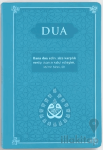 Dua (Evrâd-ı Şerîfe) Büyük Boy Termo Kapak - Turkuaz