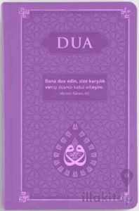 DUA (Evrâd-ı Şerîfe) Orta Boy Arapça+Türkçe - Termo Kapak - Lila
