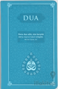 DUA (Evrâd-ı Şerîfe) Orta Boy Arapça+Türkçe - Termo Kapak - Turkuvaz