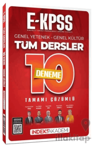 E-KPSS 10 Deneme Çözümlü