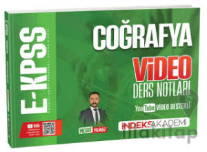 E-KPSS Coğrafya Video Ders Notları