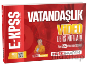 E-KPSS Vatandaşlık Video Ders Notları