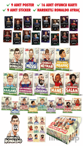 Efsane Futbolcular Kutulu Set (9 Kitap Takım)