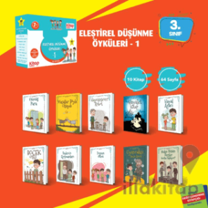 Eleştirel ve Yaratıcı Düşünme Öyküleri - 1 (10 Kitap - Etkinlik Testi - Değerlendirme Testi)