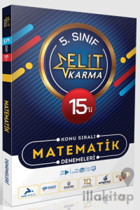 Elit Karma 5. Sınıf 15'li Konu Sıralı Matematik Denemeleri