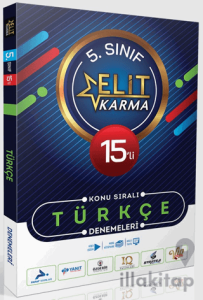 Elit Karma 5. Sınıf 15'li Konu Sıralı Türkçe Denemeleri