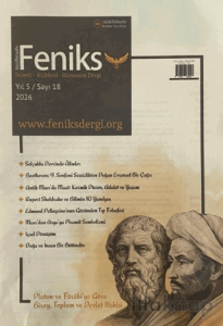 Feniks Felsefi Kültürel Hümanist Dergi Yıl: 5 Sayı: 18