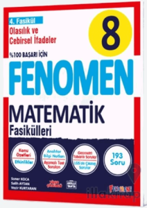 Fenomen 8 Matematik 4. Fasikül (Olasılık ve Cebirsel İfadeler)