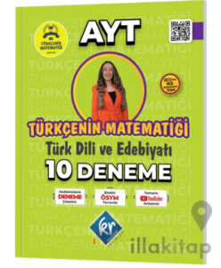 Gamze Hoca Türkçenin Matematiği AYT Türk Dili ve Edebiyatı 10 Deneme