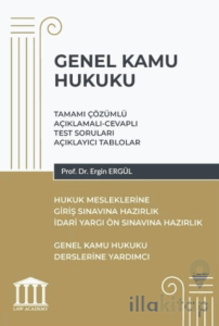 Genel Kamu Hukuku - Hukuk Mesleklerine Giriş Sınavlarına Hazırlık