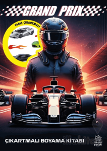 Grand Prix Çıkartmalı Boyama Kitabı