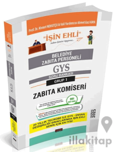 GYS Belediye Zabıta Personeli Zabıta Komiseri Soru Bankası