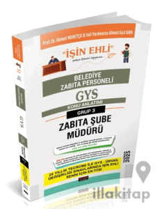 GYS Belediye Zabıta Personeli Zabıta Şube Müdürü Konu Anlatımı