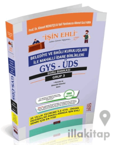 GYS-ÜDS Belediye ve Bağlı Kuruluşları Mahalli İdare Birlikleri Personeli Grup 3 Soru Bankası