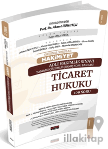 HAKİMİYET Adli Hakimlik Ticaret Hukuku Çıkmış Soru Bankası