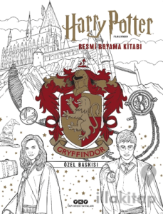 Harry Potter Filmlerinden Resmi Boyama Kitabı - Gryffindor Özel Baskısı