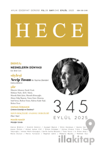 Hece Dergisi - Sayı 345 Eylül 2025