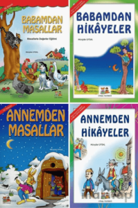Hikayeler ve Masallarla Değerler Eğitimi Seti (4 Kitap)