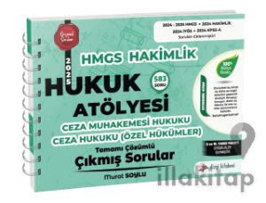 HMGS Hakimlik Hukuk Atölyesi Ceza Muhakemesi Hukuku Ceza Hukuku Özel Hükümler Tamamı Çözümlü Çıkmış Sorular