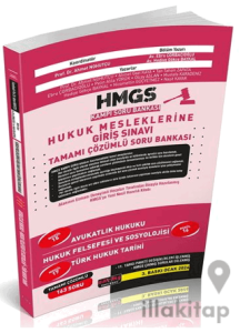 HMGS Kampı Avukatlık Hukuku, Hukuk Felsefesi ve Sosyolojisi, Türk Hukuk Tarihi Soru Bankası