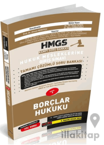 HMGS Kampı Borçlar Hukuku Soru Bankası