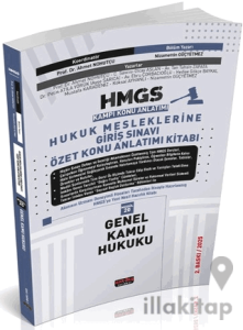 HMGS Özet Konu Anlatımı Genel Kamu Hukuku