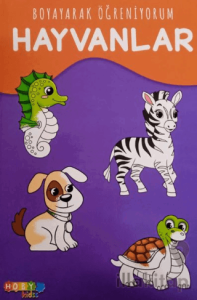 Hoby Kidss Boyayarak Öğreniyorum Hayvanlar