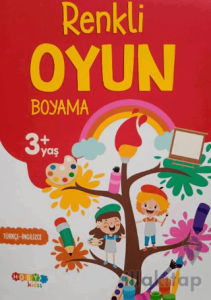 Hoby Kidss Renkli Oyun +3 Yaş Boyama