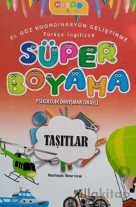 Hoby Kidss Süper Boyama- Taşıtlar