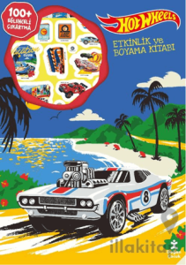 Hot Wheels Çok Çıkartmalı Boyama Kitabı