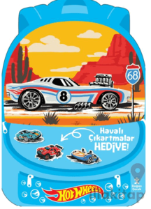 Hot Wheels – Parıltılı Tatil Çantam Etkinlik ve Boyama Kitabı