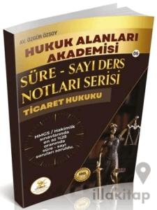 HUKAL 2026 HMGS Hakimlik Ticaret Hukuku Süre-Sayı Ders Notları