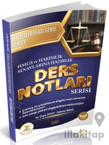 HUKAL HMGS - Hakimlik Milletlerarası Genel Hukuk Ders Notları