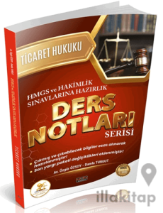 HUKAL HMGS - Hakimlik Ticaret Hukuku Ders Notları