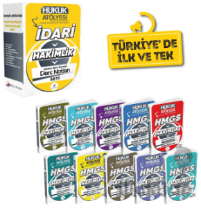 Hukuk Atölyesi İdari Hakimlik Ders Notları Modüler Set