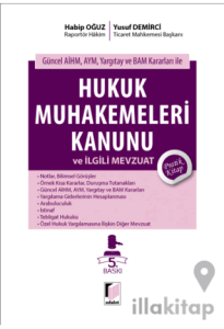 Hukuk Muhakemeleri Kanunu ve İlgili Mevzuat Pratik Kitap