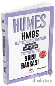 HUMES HMGS Vergi - Vergi Usul Hukuku, Türk Vergi Sistemi Soru Bankası Çözümlü