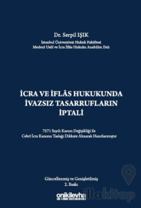 İcra ve İflas Hukukunda İvazsız Tasarrufların İptali Davası