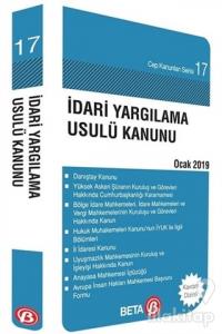 İdari Yargılama Usulü Kanunu Ocak 2019