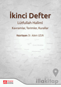 İkinci Defter Lütfullah Halimi: Kavramlar, Terimler, Kurallar