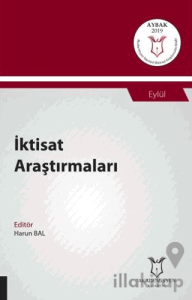 İktisat Araştırmaları (AYBAK 2019 Eylül)