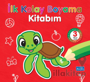 İlk Kolay Boyama Kitabım 3 Yaş Üzeri